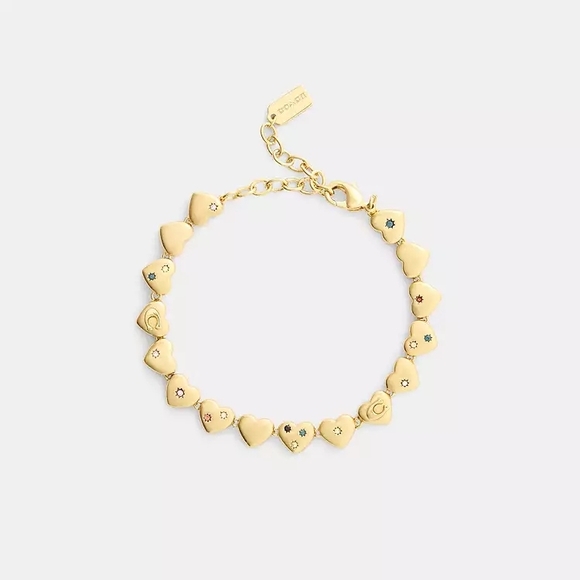 Coach Heart Linear Bracelet Retail $198 - Picture 4 of 6